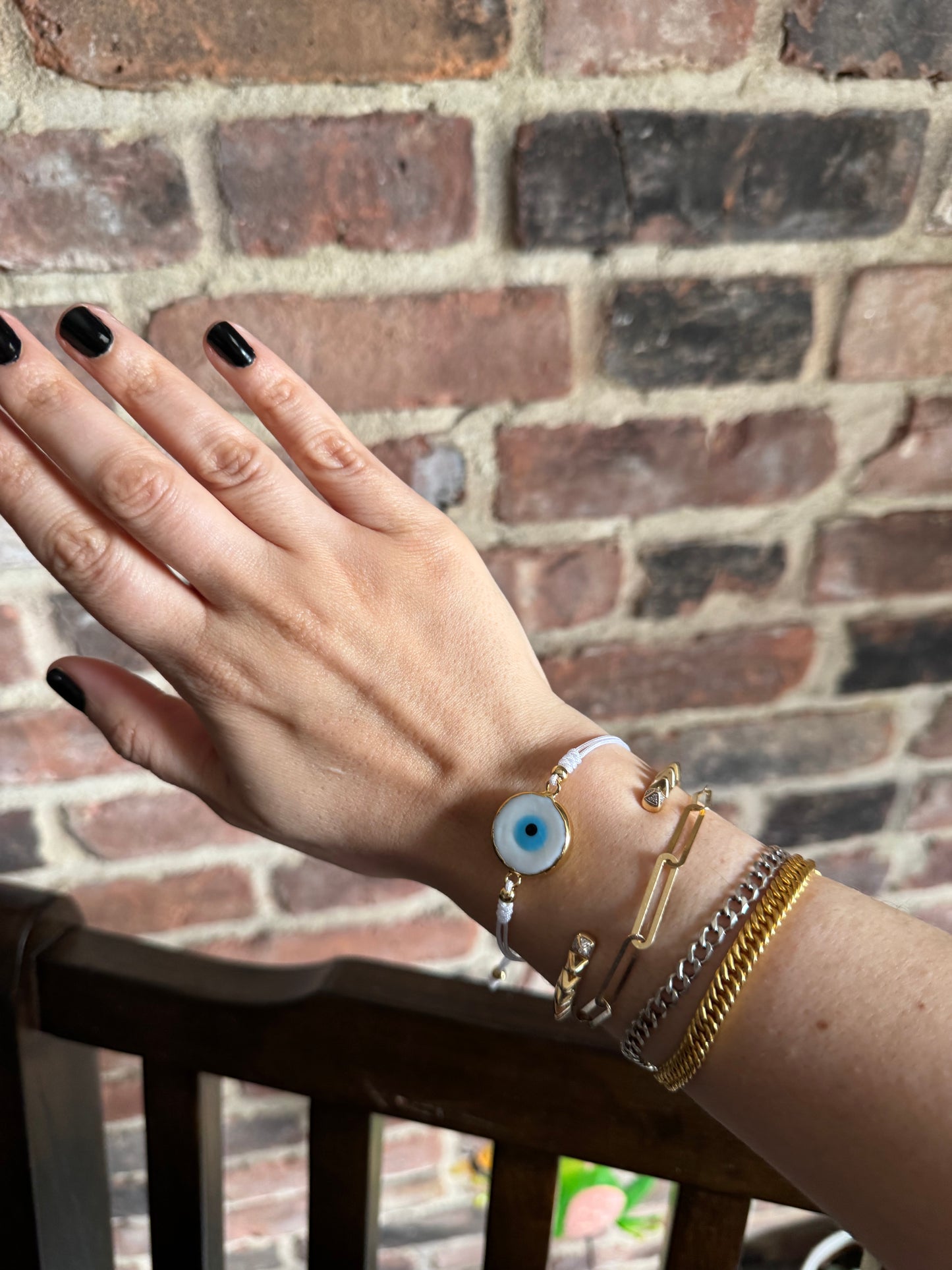 Evil Eye String Bracelet