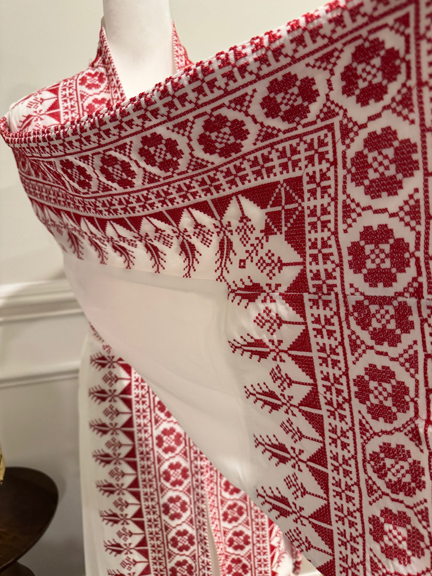 Embroidered Palestinian Style Traditional 2-Piece Abaya
