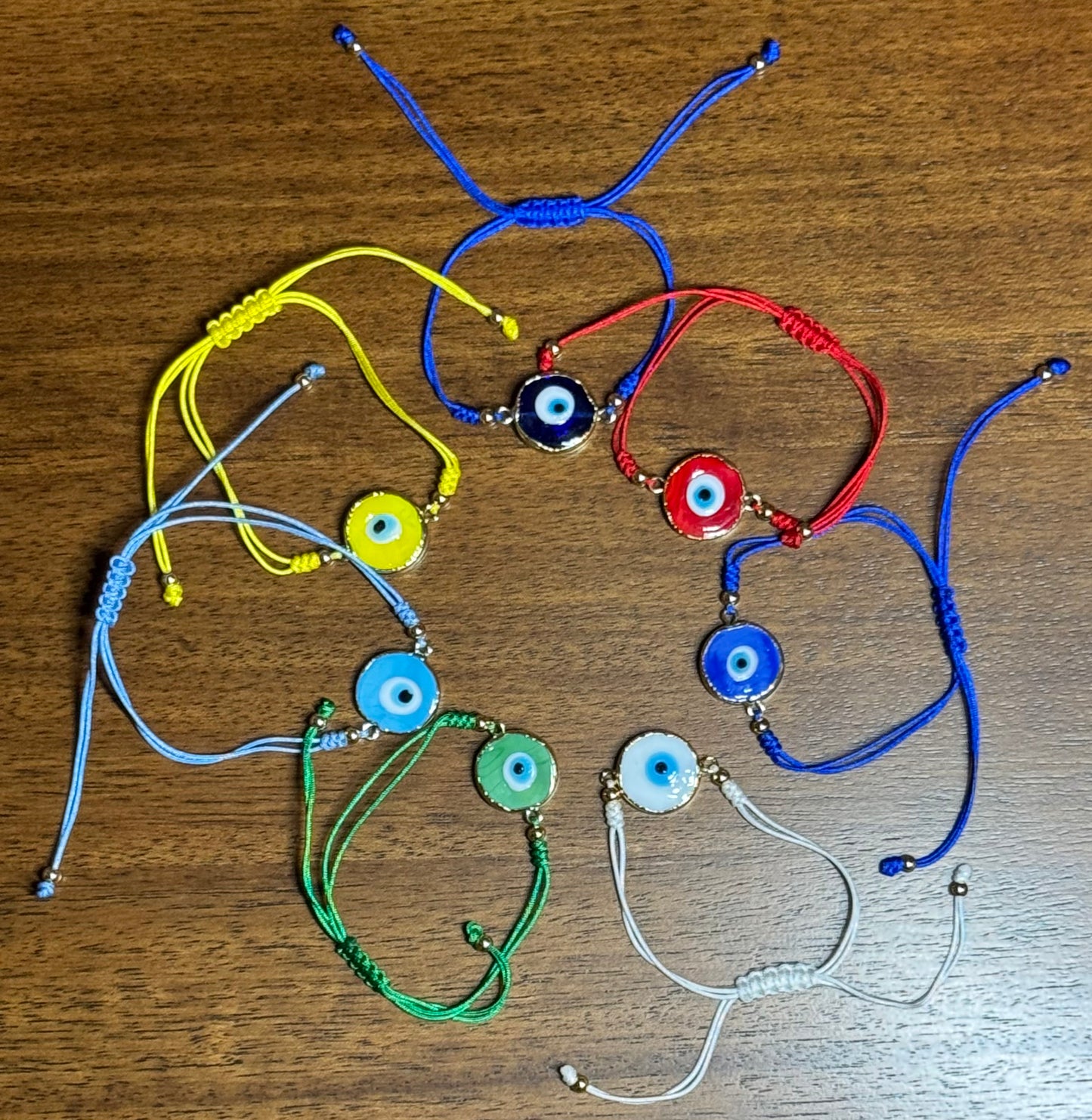 Evil Eye String Bracelet