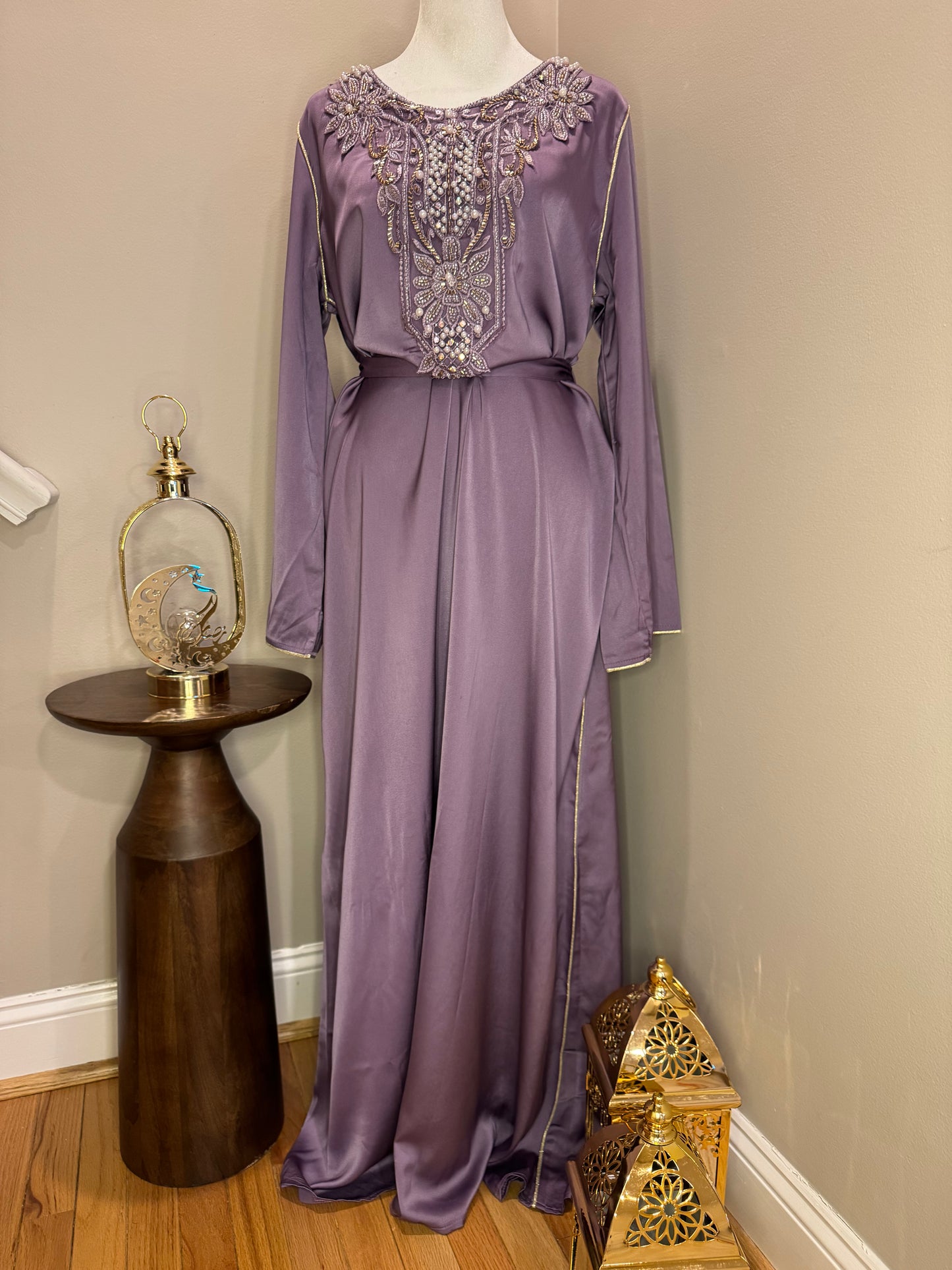 Abaya Dress - Purple