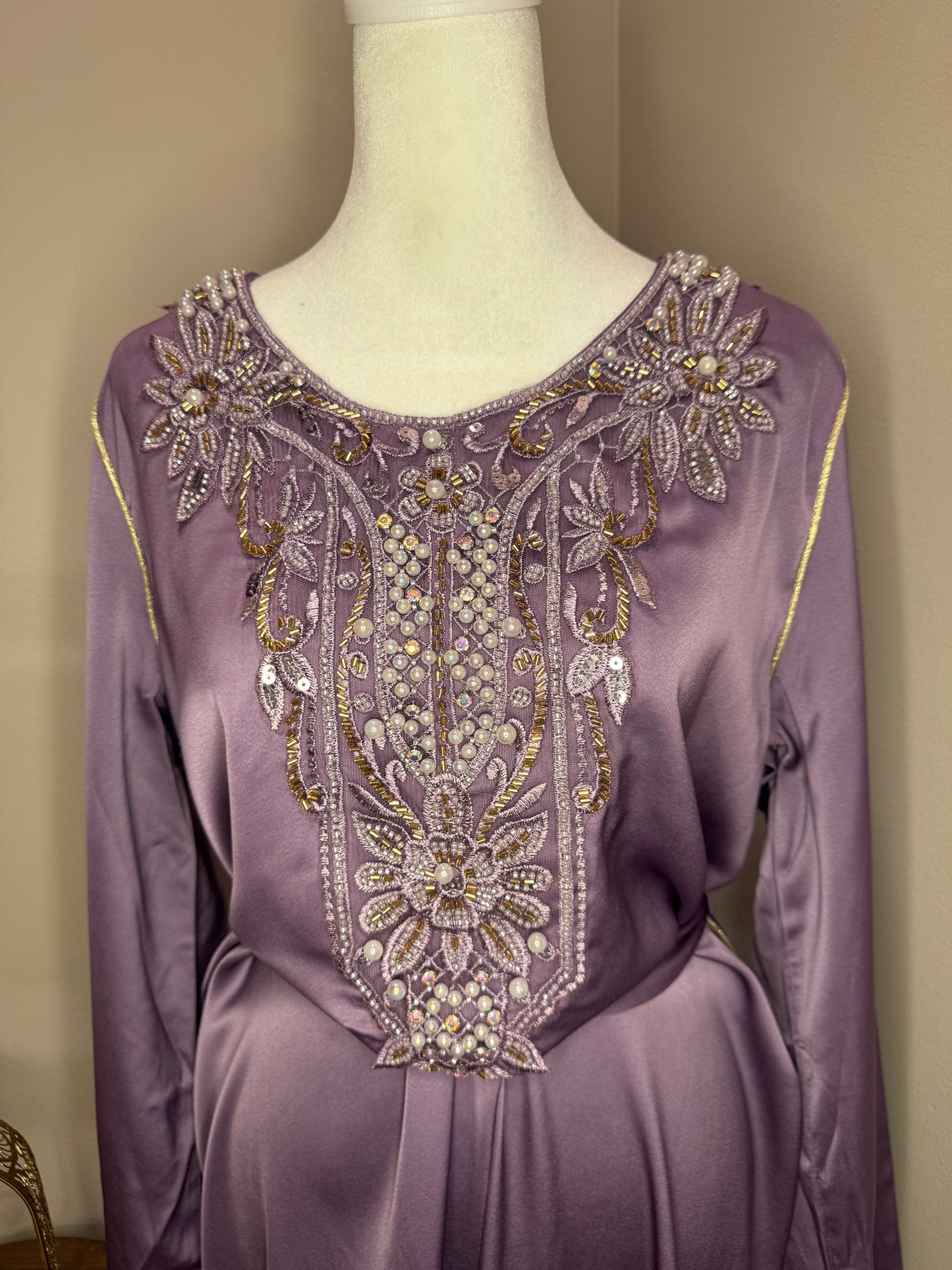 Abaya Dress - Purple