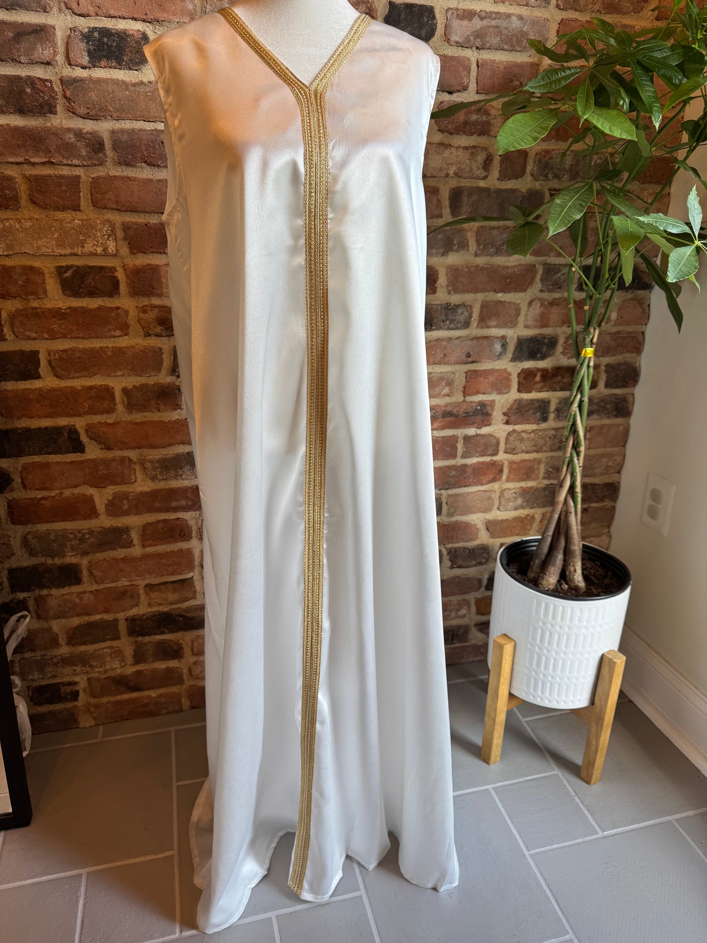 Two Piece Abaya set with Belt