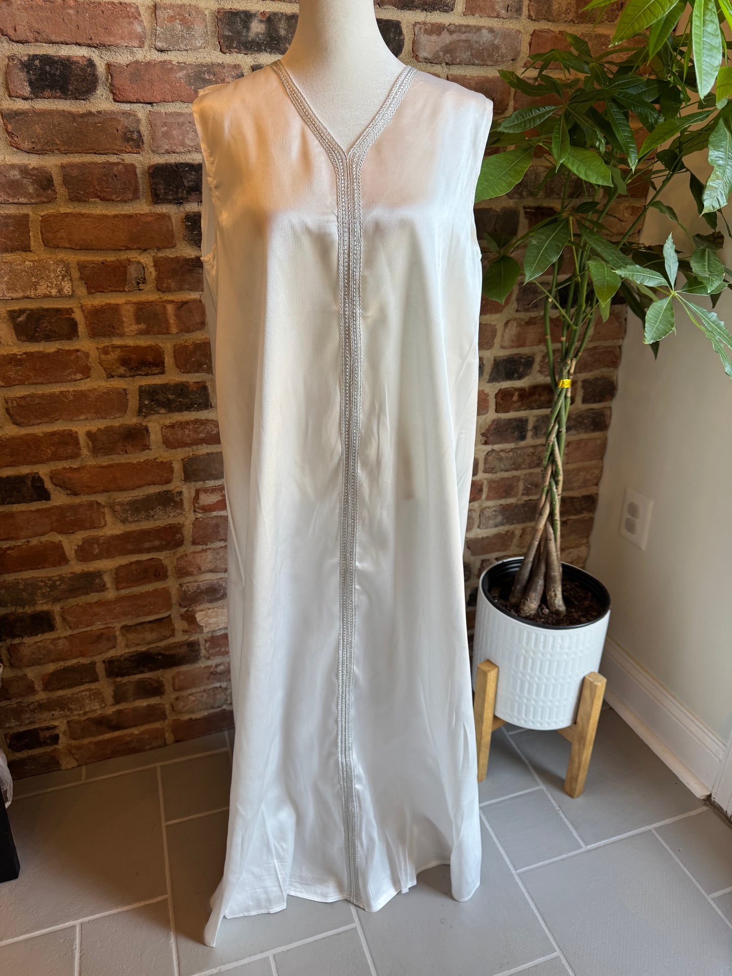 Two Piece Abaya set with Belt