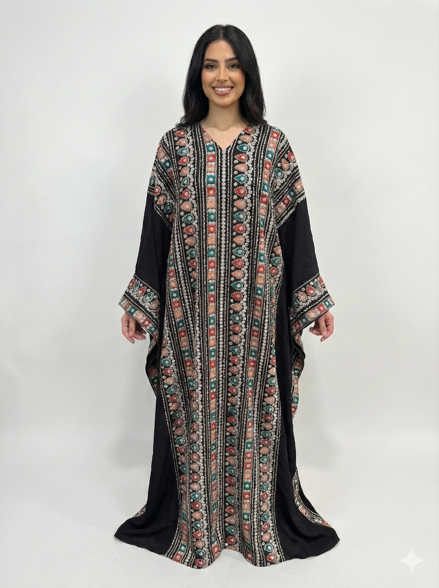 Embroidered Butterfly Dress - Mirrors Style