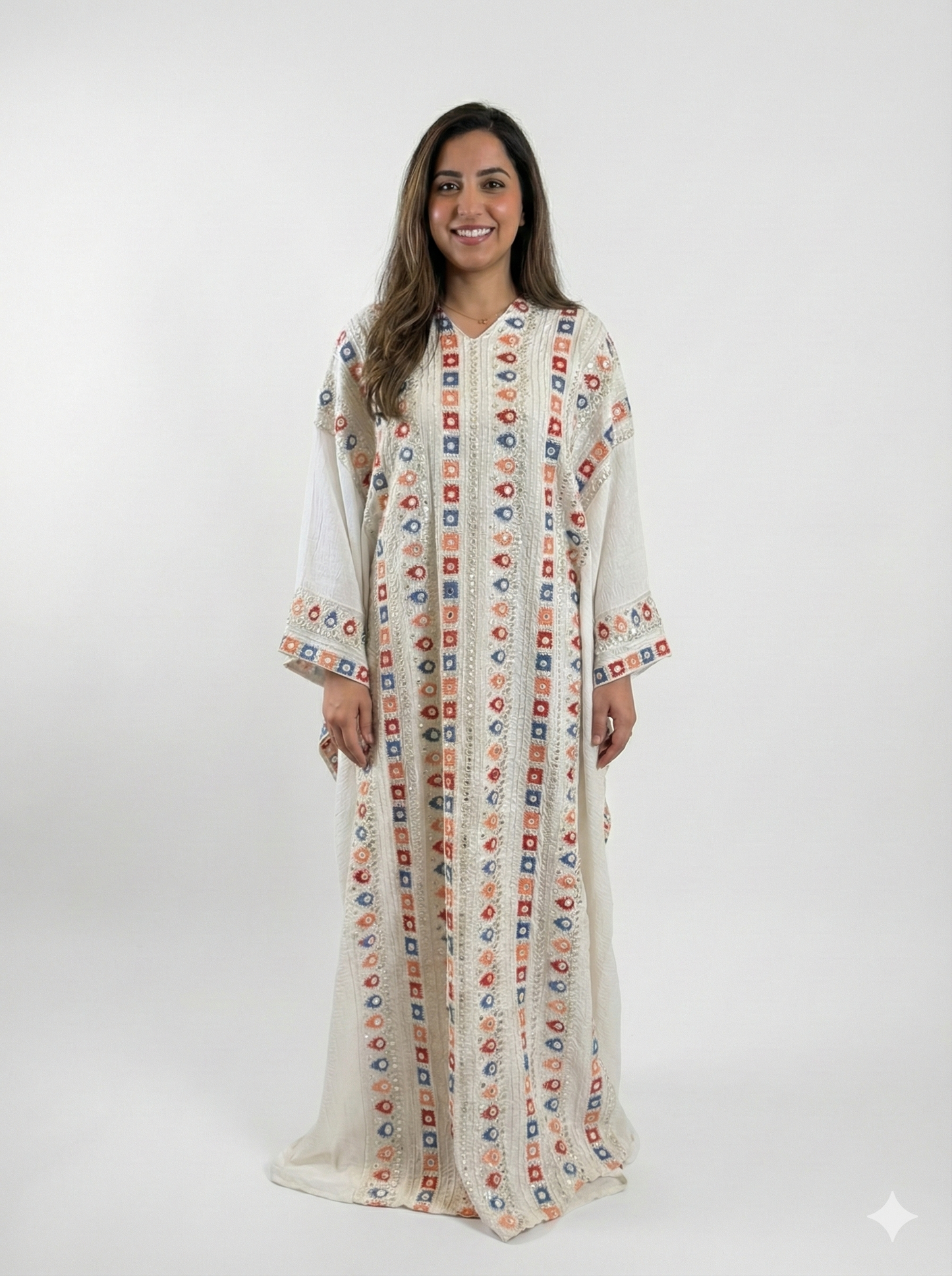 Embroidered Butterfly Dress - Mirrors Style